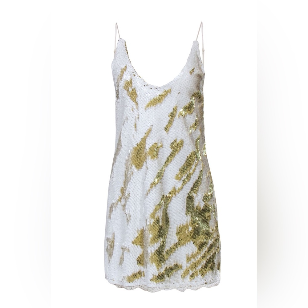 Free People mini slip dress